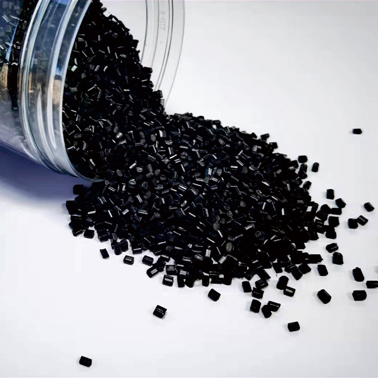 Black Low Br HIPS Recycled Plastic Granules ROHS
