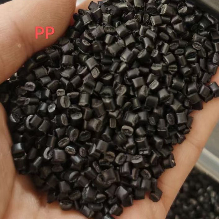 Black Polypropylene PP Recycled Granules