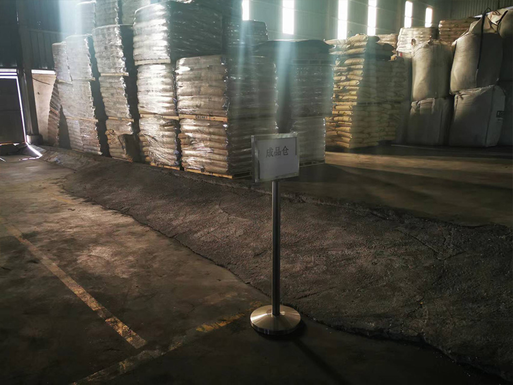 Finished product warehouse